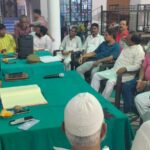 चेहल्लुम, जन्माष्टमी व 15 अगस्त मनाने को लेकर थाना परिसर में हुई बैठक