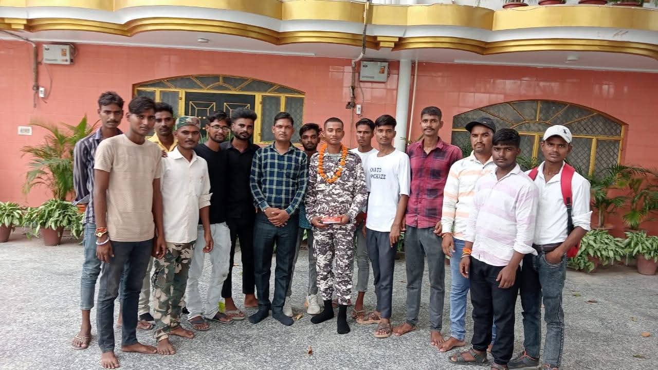 भारतीय वायु सेना में चयनित होकर जिले का नाम किया रौशन