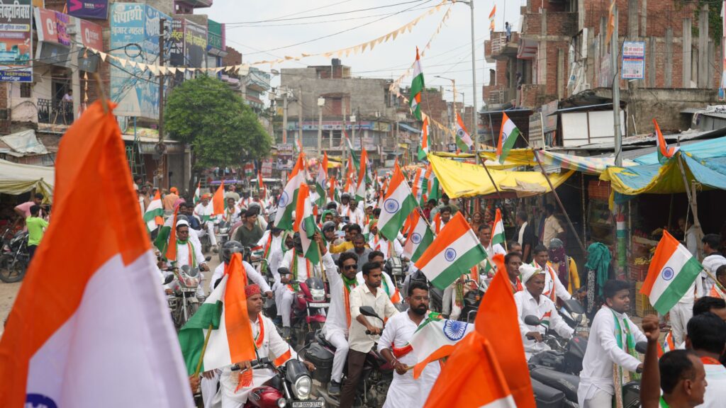 79वें स्वतंत्रता दिवस पर श्री विश्वनाथ ग्रुप ऑफ इंस्टीट्यूशंस में धूमधाम से मनाया गया उत्सव