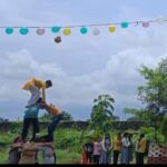 सिंगाही पब्लिक स्कूल मे मनाया गया श्रीकृष्ण जन्माष्टमी के उपलक्ष्य मे मटकी फोड़ प्रतियोगिता कार्यक्रम