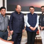 सीएम देवेंद्र फडणवीस से पूर्व सांसद गोपाल शेट्टी ने की शिष्टाचार भेंट 