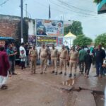 बड़गांव में 28 सफर का जुलूस: हजारों श्रद्धालुओं ने ताजिया किया दफन, पुलिस ने किया सुरक्षा इंतजाम