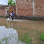 *नगर पंचायत निघासन की बहने लगी विकास गंगा घरों में भरा पानी लोग बाहर निकलने को मजबूर* 