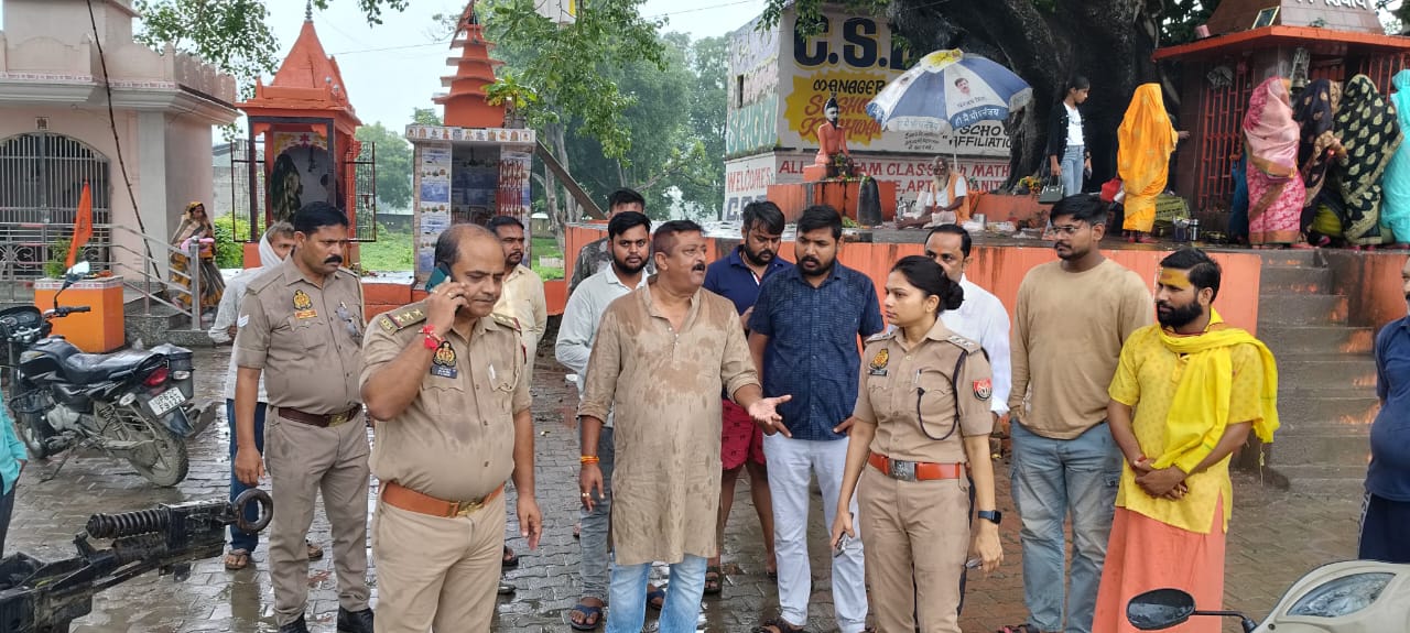 *ऐतिहासिक बुढ़वा मंगल मेले को लेकर सीओ प्रतिमा वर्मा ने किया निरीक्षण* 