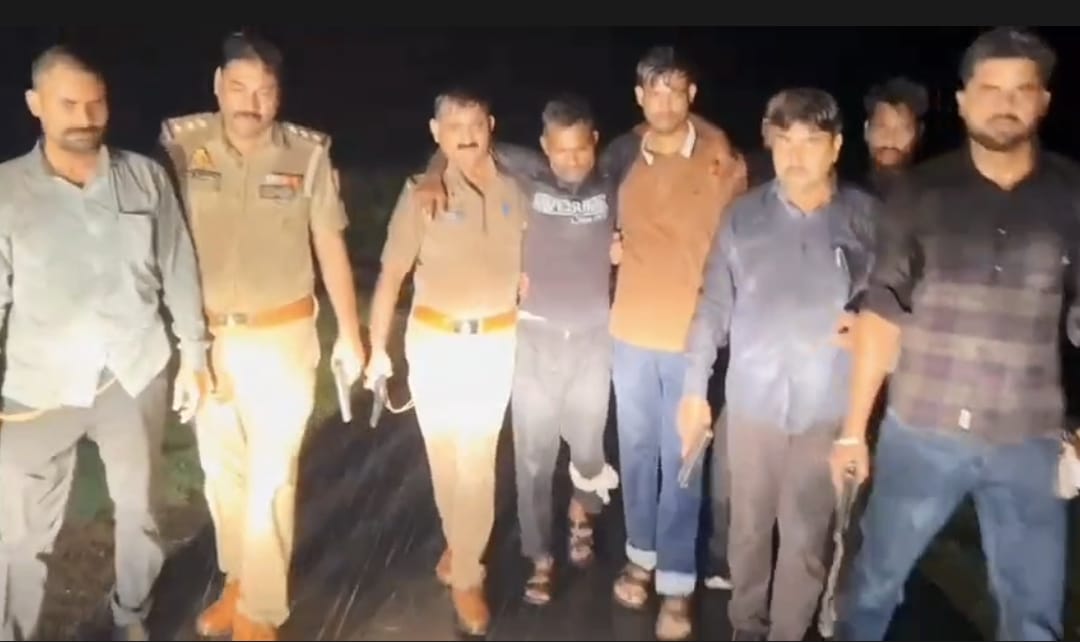 पुलिस टीम व स्वाट टीम द्वारा पुलिस मुठभेड में 50 हजार का इनामी शातिर अपराधी गिरफ्तार*