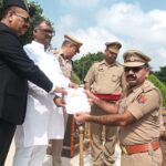 इंस्पेक्टर जयप्रकाश यादव को मिला प्रशस्ति पत्र