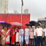 मनपा हिंदी शाला में धूमधाम से मनाया गया स्वतंत्रता दिवस