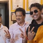 उदित नारायण के आवास पर दिल का खुदा एल्बम की सक्सेस पार्टी