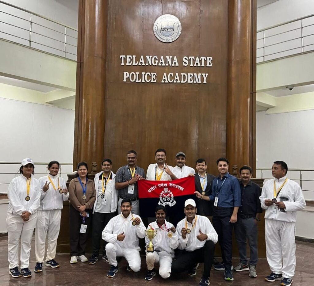 उत्तर प्रदेश कारागार विभाग का 7वें ऑल इंडिया प्रिजन ड्यूटी मीट में ऐतिहासिक प्रदर्शन