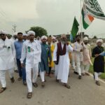 ईद मिलादुन्नबी की खुशी में नौजवानों ने निकला जुलूस