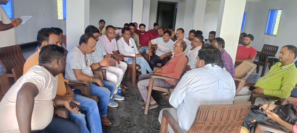 सोहराय और बरद खुता पर्व की तैयारी को लेकर पंचायत बैठक सम्पन्न