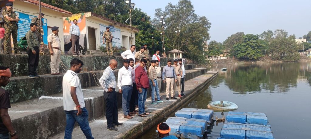 उपायुक्त और एसएसपी ने छठ घाटों का किया निरीक्षण, सफाई और सुरक्षा पर दिए सख्त निर्देश