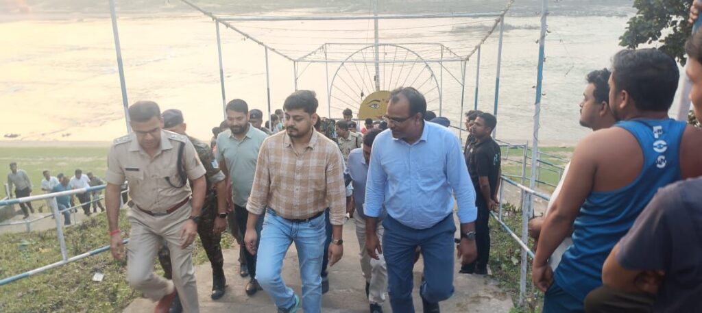 उपायुक्त और एसएसपी ने छठ घाटों का किया निरीक्षण, सफाई और सुरक्षा पर दिए सख्त निर्देश