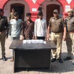 लखनऊ थाना क्षेत्र अंतर्गत घरों में रेकि कर चोरी करने वाले 3 युवक को मड़ियांव पुलिस ने किया गिरफ्तार