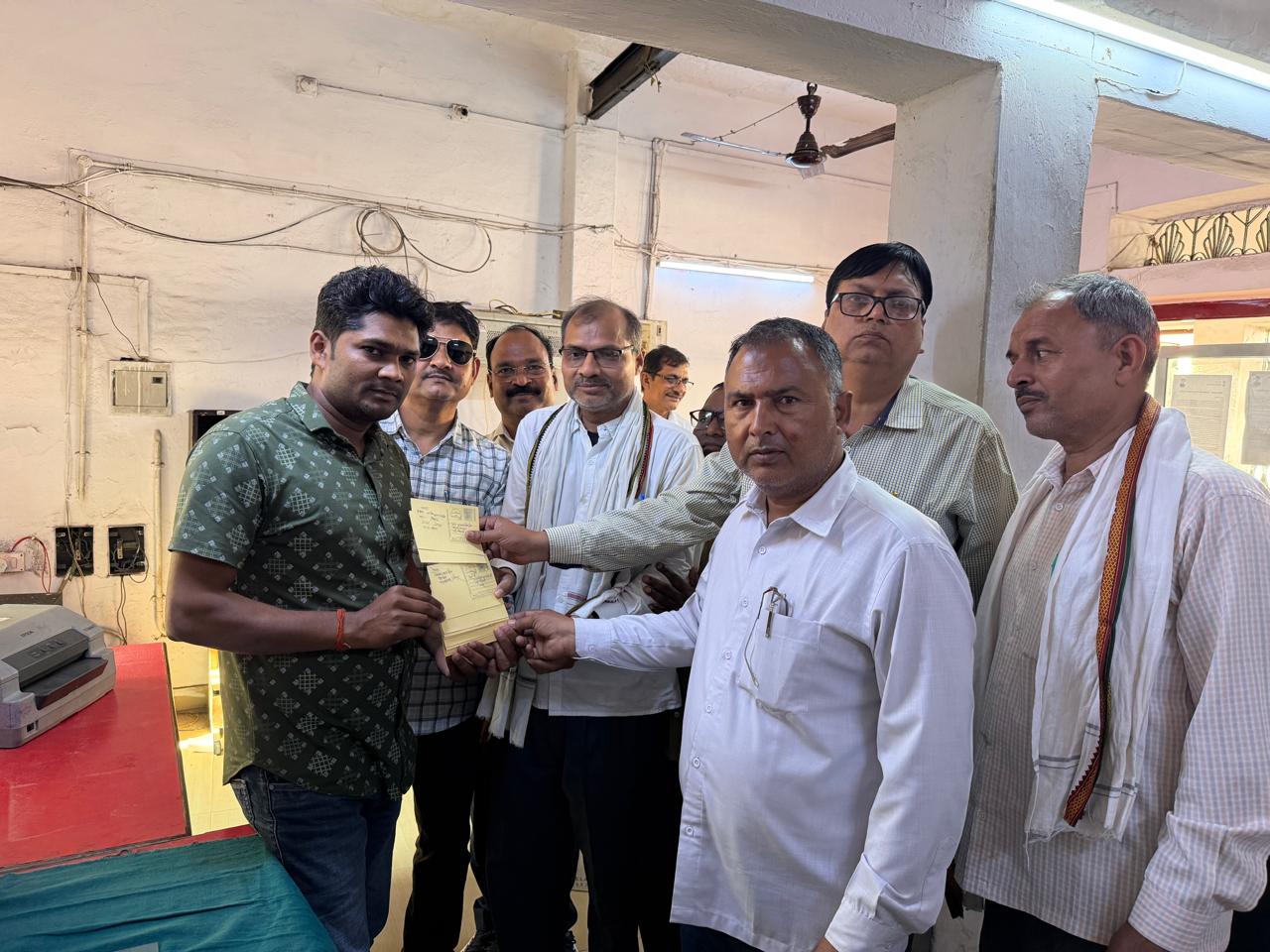 टी ई टी के विरोध में पोस्ट कार्ड अभियान