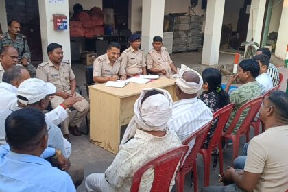 तेतुलमारी थाना में रामनवमी को लेकर शांति समिति की बैठक, सौहार्दपूर्ण माहौल में पर्व मनाने की अपील