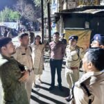 भिखराजपुर पहुंचे डीसी-एसएसपी, उपद्रवियों पर सख्त कार्रवाई के संकेत