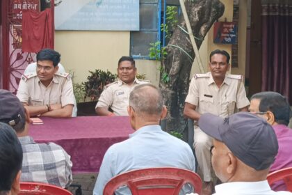 रामनवमी को लेकर सोनारडीह ओपी में शांति समिति की बैठक, पुलिस-जनता ने मिलकर दिया सौहार्द का संदेश