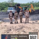 मुराईडीह खदान के पास 59 टन अवैध कोयला जब्त, CISF की कार्रवाई से कोयला तस्करों में हड़कंप