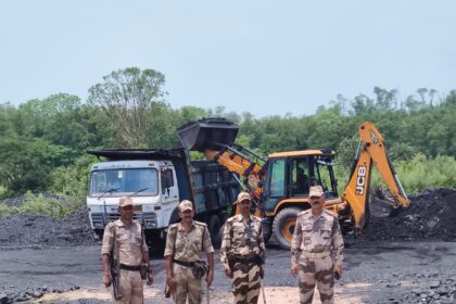 मुराईडीह खदान के पास 59 टन अवैध कोयला जब्त, CISF की कार्रवाई से कोयला तस्करों में हड़कंप