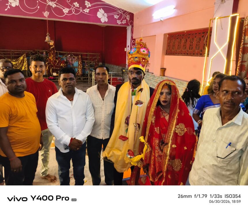 लोकप्रिय समाजसेवी वशिष्ठ चौहान ने नवदंपति को दिया आशीर्वाद, सुखद वैवाहिक जीवन की कामना की