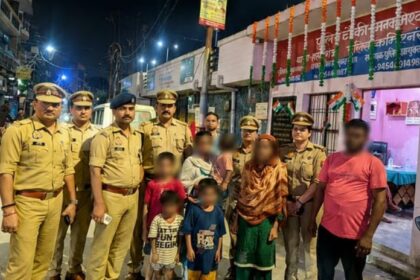 लखनऊ पुलिस की मुस्तैदी: लापता होने के 2 घंटे के भीतर 5 बच्चों को सकुशल बरामद किया
