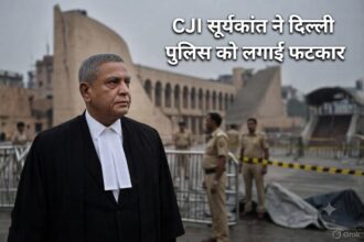 सुप्रीम कोर्ट की इमारत के साथ CJI सूर्यकांत की युवा छात्रों के भविष्य पर टिप्पणी