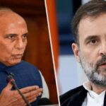 राजनाथ सिंह का राहुल गांधी पर हमला, बोले—‘वोट चोरी नहीं, कामचोरी से हार रही कांग्रेस’