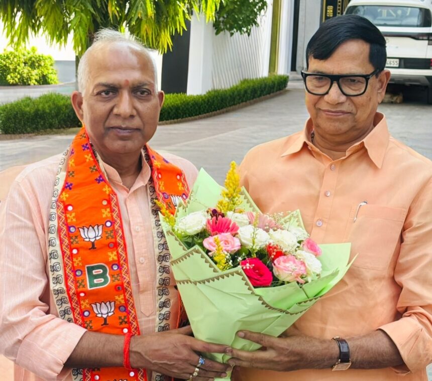 कृपाशंकर सिंह ने दी विद्यासागर सोनकर को बधाई
