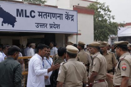 MLC मतगणना में आगरा, मेरठ और गोरखपुर में हंगामे से संबंधित समाचार ग्राफिक