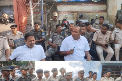 कतरास में दुर्गा पूजा मेले की सुरक्षा को लेकर पुलिस सतर्क, थानेदार प्रवीण कुमार ने जवानों को दिए दिशा-निर्देश