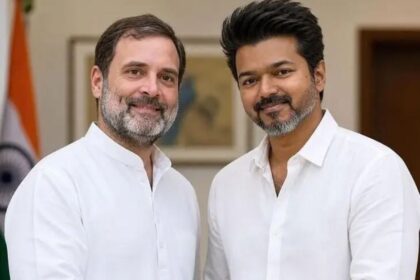 चेन्नई में SIR प्रक्रिया के खिलाफ TVK और कांग्रेस के प्रदर्शन की तस्वीर