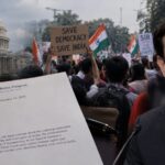 दिल्ली प्रदर्शन और SIR प्रक्रिया पर अमेरिकी सांसदों की चिट्ठी से जुड़ी खबर