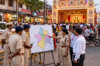 दुर्गापूजा पर धनबाद में सुरक्षा का कड़ा पहरा, 7 जोन में बंटा जिला; 379 दंडाधिकारी संभालेंगे मोर्चा