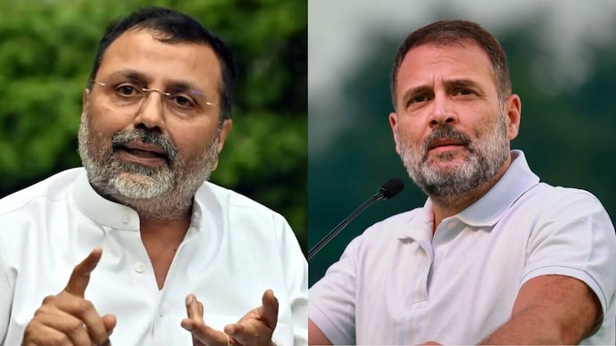राहुल गांधी पर निशिकांत दुबे के आरोप, विदेशी नेटवर्क पर उठाए सवाल