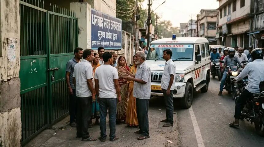 धनबाद सदर अस्पताल के बंद गेट को खोलने की तैयारी, एंबुलेंस को जाम से मिलेगी राहत; मरीजों के लिए खर्च होंगे 30 लाख रुपये