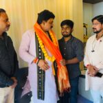 कन्हैया ज्वेलर्स पहुंचे विधायक रमेश चंद्र मिश्र का जोरदार स्वागत