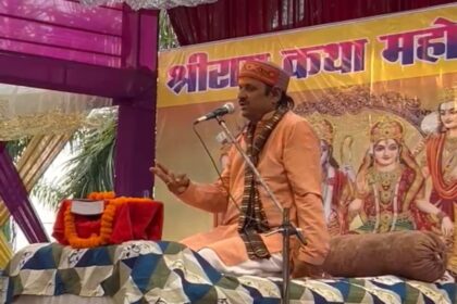 कपूरपुर में श्रीराम कथा के प्रथम दिन उमड़ी श्रद्धालुओं की भारी भीड़