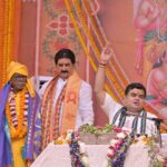 जौनपुर में श्री राम कथा का छठा दिन, श्रीराम वन गमन और केवट संवाद का मार्मिक वर्णन