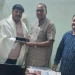 दैनिक जागरण के जिला प्रतिनिधि सर्वेश मिश्रा का सम्मान