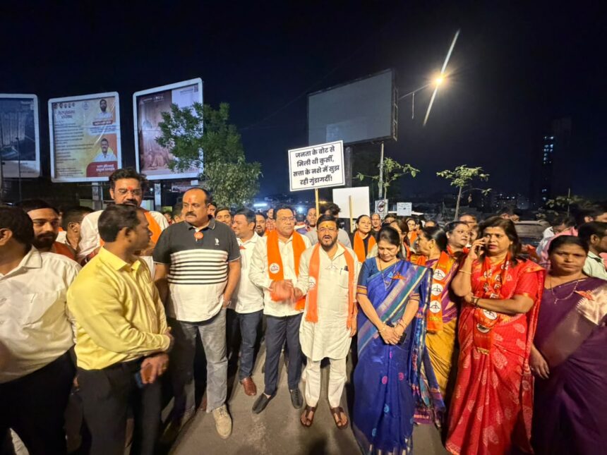 पत्रकारों के सम्मान और अभिव्यक्ति की स्वतंत्रता को लेकर शिवसेना का आंदोलन : संदीप तिवारी