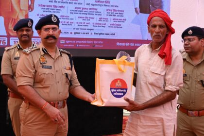 पुलिस कमिश्नरेट गाजियाबाद के 170 ग्राम प्रहरियों को किया गया सम्मानित