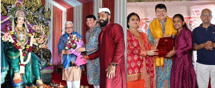 राजभवन के नवरात्रोत्सव में नारी शक्ति और बाल प्रतिभाओं का भव्य सम्मान