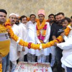 हमजा सैफी का संभल में भव्य स्वागत,
